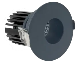 3" LED Architectural Winged Recessed Light, Pin Hole, 490 Lumens, 7 Watts, 120V, CCT Available 2700K, 3000K, 3500K, 4000K, or 5000K, Black or White