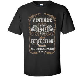 69th Birthday Gift Vintage 1947 All Original Parts T-Shirt