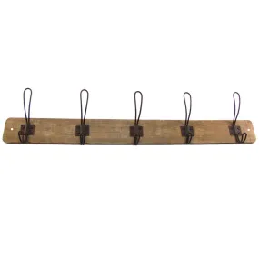 Antique Style Wooden Wall Mount Hook