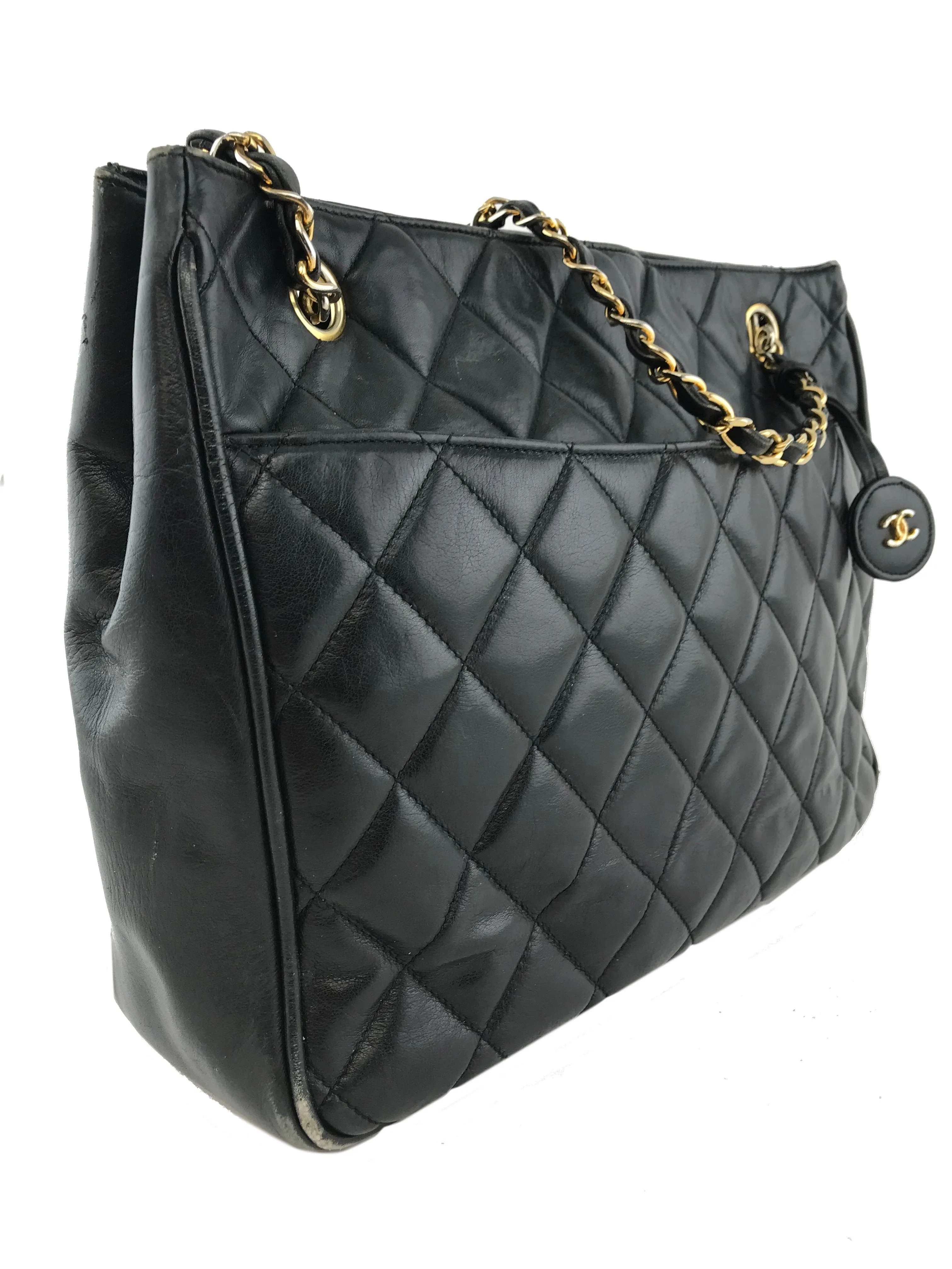 Chanel Lambskin Leather Shoulder Bag