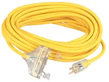 Coleman Cable Polar/Solar Plus Quadnector Three Way Extension Cords