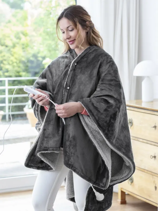 Medisana  Warming Blanket, Poncho & Throw    -  3 in 1 Bed Size  (130x160cm)