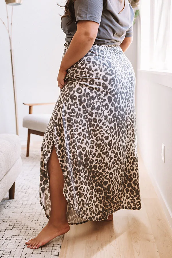 More Love Leopard Skirt Curves