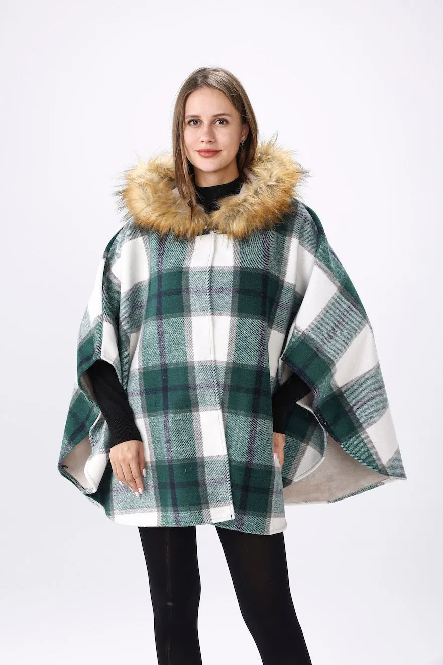 Poncho Plaid