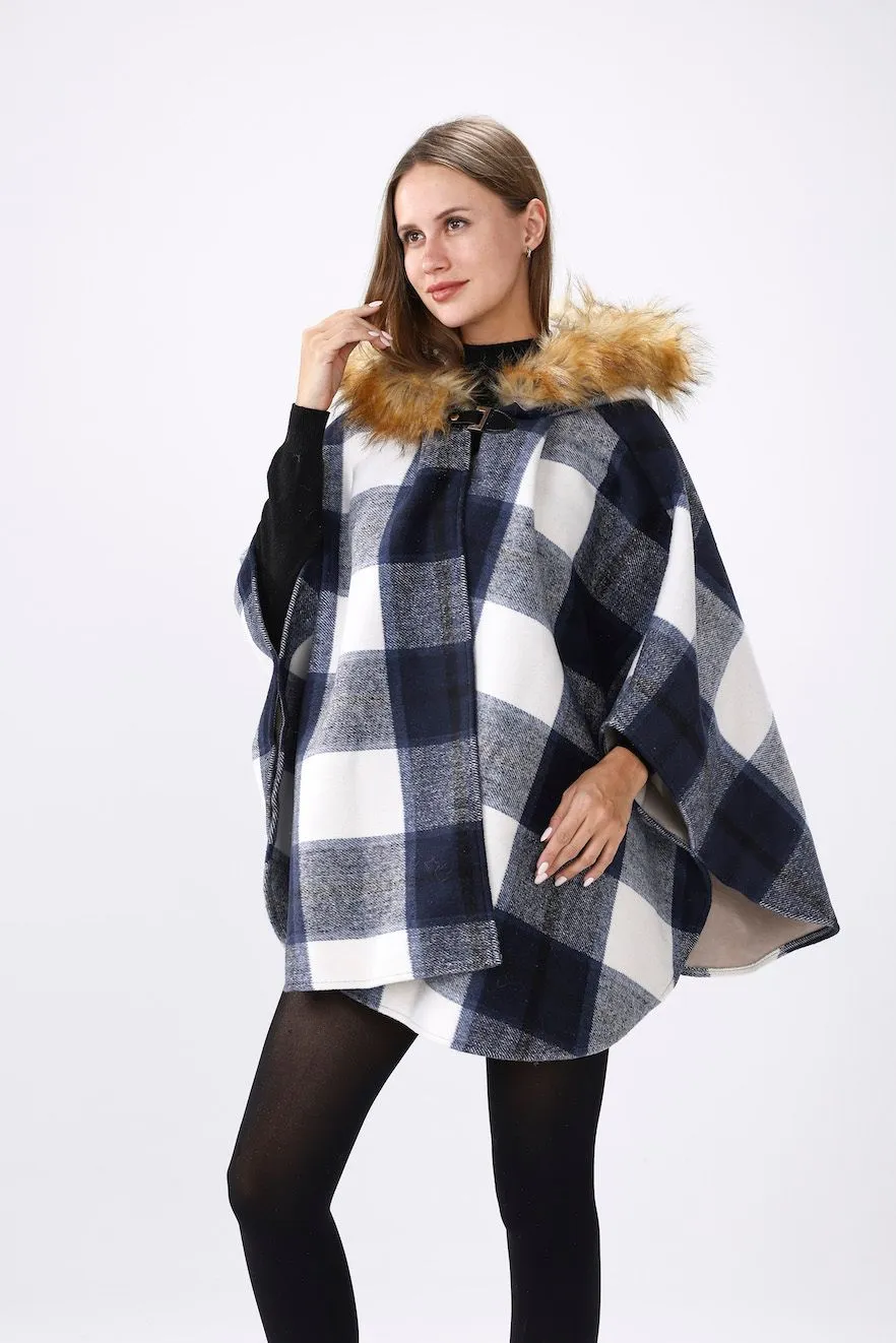 Poncho Plaid