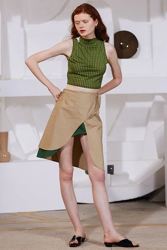 Rimless | High Front Open Slit Skirt