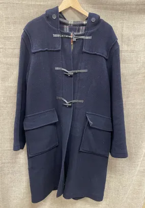 The Original Duffle Coat Navy Blue Wool Coat Size 38 Small