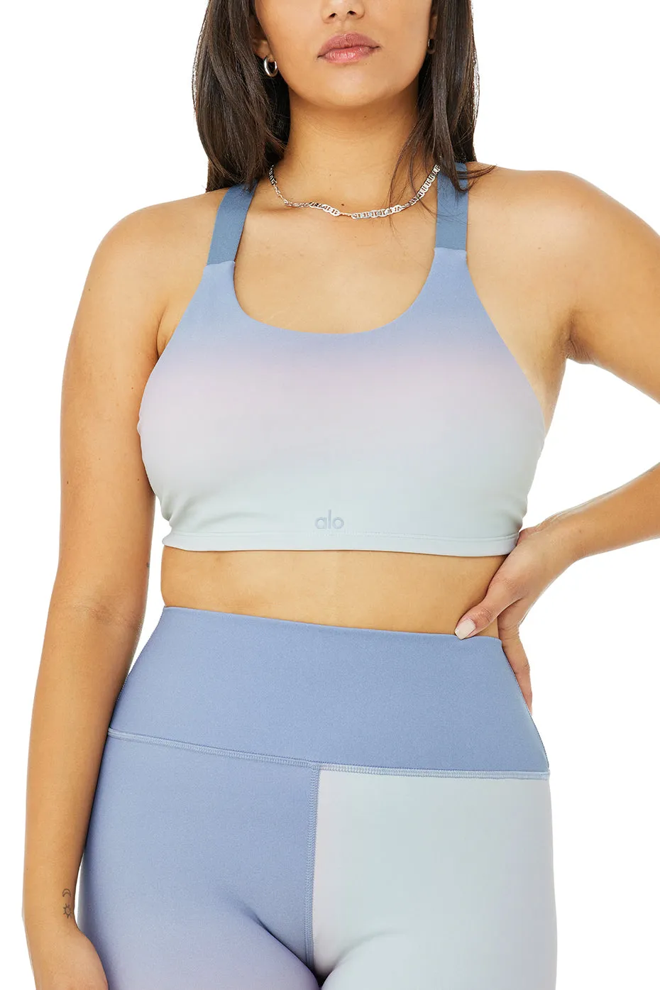 Vapor Gradient Dusk Take Charge Bra - Sunrise Sky