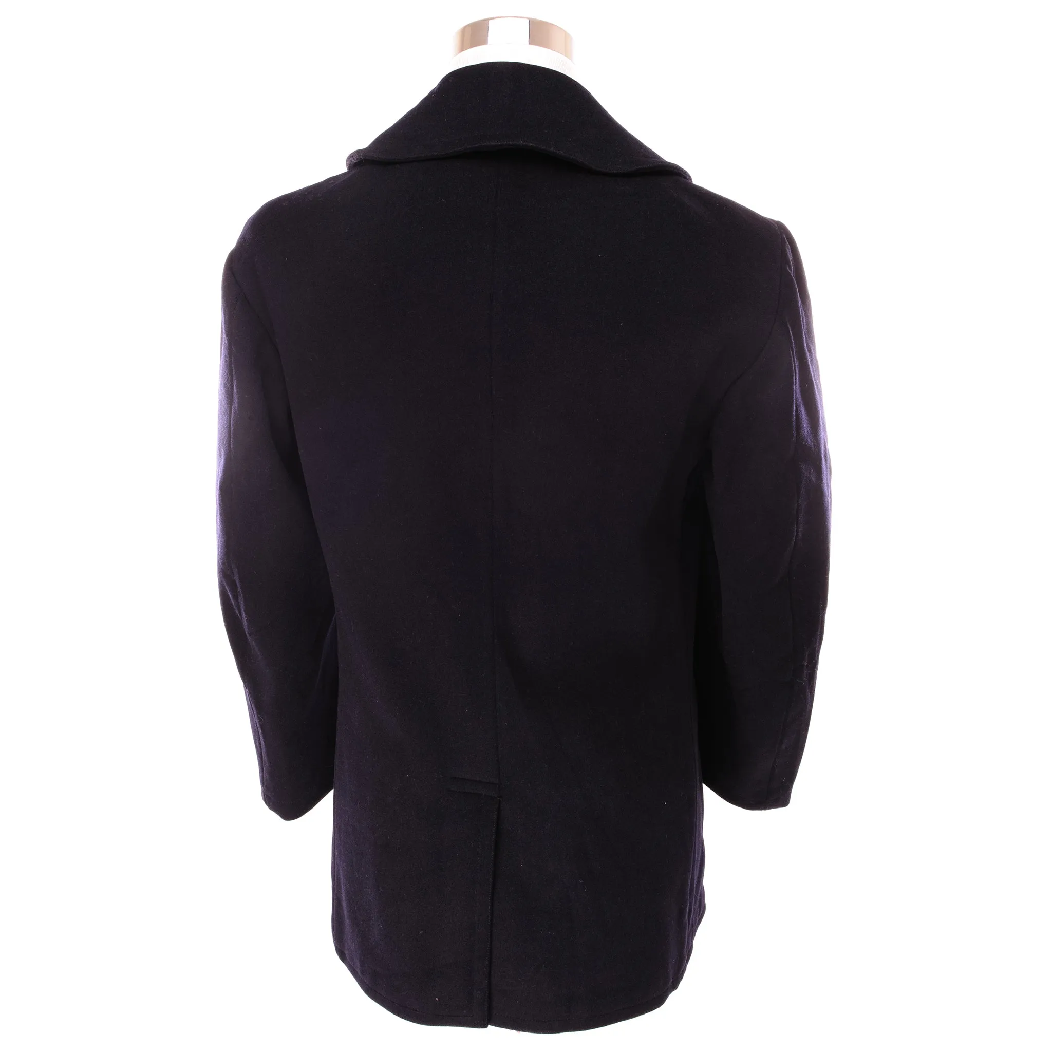 VINTAGE US NAVY PEACOAT WW2 ERA SIZE MEDIUM